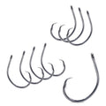 Mustad Classic 39944 Standard Wire Demon Perfect in Line Wide Gap Circle Hook | Saltwater Freshwater Hooks for Tuna, Catfish, Bass and More - size: Size 4/0 - Pack of 8