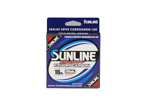 Sunline Super Fluorocarbon Fishing Line - size: 16-Pounds/200-Yards
