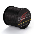 Extreme Braid 100% Pe Black Braided Fishing Line 109Yards-2187Yards 6-550Lb Test Fishing Wire Fishing String Incredible Superline Zero Stretch - size: 100m/109Yards 50lb/0.36mm