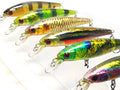 Minnow Crankbait for Bass Fishing Bass Lure Jerkbait Fishing Lures and Tackle Box - color: HM762KB