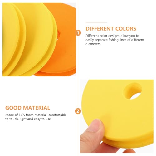 Large Eva Foam Fishing Line Spool 3.94 Inch Diameter Fishing Line Holder for Organizing and Storing Lines