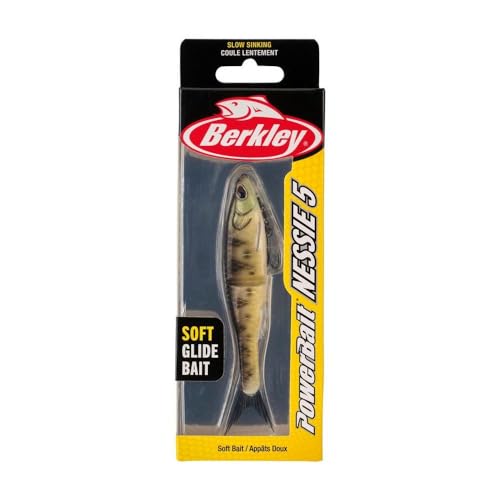 Berkley PowerBait Nessie Fishing Soft Bait - color: Perch, size: 5in - 2/5 oz