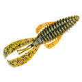 Strike King Rage Bug Fishing Lure, Soft Plastic Grub, Unique Design, Subtle Action - color: Bama Craw