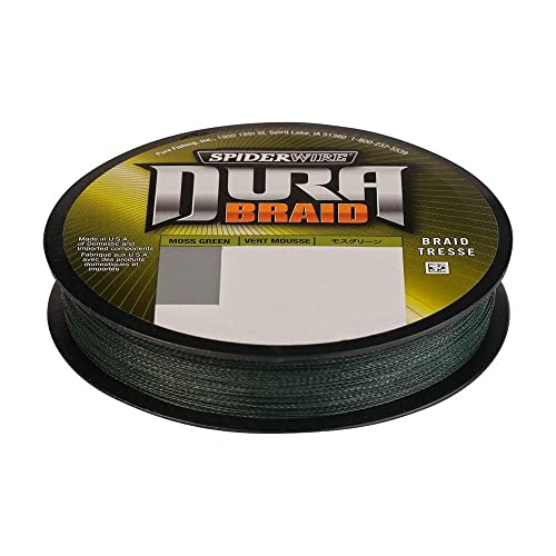SpiderWire DuraBraid Braid Fishing Line - color: Moss Green, size: 20lb - 300yd