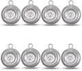 Disc Sinkers Fishing Weights, Coin Fishing Sinkers Weights Saltwater Surf Fishing Weights Bottom Drifting Trolling Catfishing Fishing Sinkers Saltwater Gear Tackle 1oz 2oz 3oz 4oz 5oz 6oz 8oz - style: 2 Ounce, 8 Pack