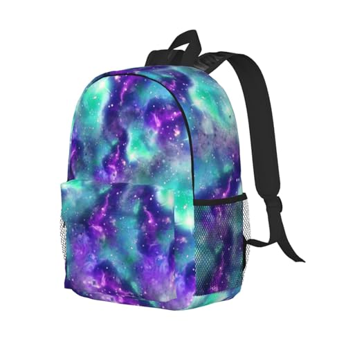 Galaxy Space Cool Backpack For Teenage Girls And Boys Cute Kids Backpacks Children School Bag - color: Galaxy Space Cool