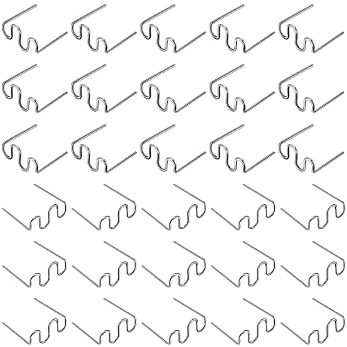 1000pcs Welding Rods Hot Staple Repair Machine Plastic Welding Hot Stapler for Repair Machine Car Bumpers Dashboards Lamp Holders Plastics Rings Daily Plastics Supplies 0.8 0.6mm(Wave Shape)