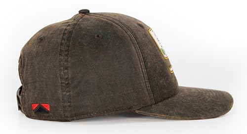 Paramount Outdoors Fly Fishing Hat Series Comfort Snap Snapback Cap for Men - color: Caster Oil