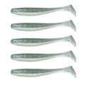 6th Sense – Divine Swimbait Soft Paddle Tail Swimbait Bass Fishing Lure, Made in USA - color: Pro Blue, size: 5.3in (5/pk)