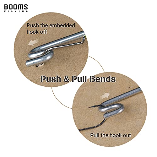 Booms Fishing R08 Fishing Hook Remover Tools Saltwater Dehooker Shark Hook Remover 10 inches - color: Blue