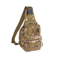 FAMI Outdoor Tactical Bag Backpack, Military Sport Bag Pack Sling Shoulder Backpack Tactical Satchel for Every Day Carry (CP) - color: Cp