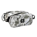6th Sense – Bait Bag – Soft Plastic Storage Bag – Holds 15 to 20 Packs – Tackle Organizer – Clear Label Window - color: Ridgeline Camo - Green