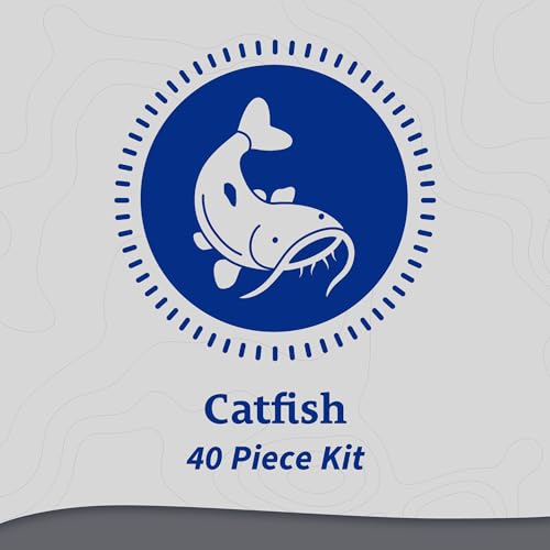Shakespeare Catch More Fish Fishing Tackle Kit - color: Catfish, style: New Model