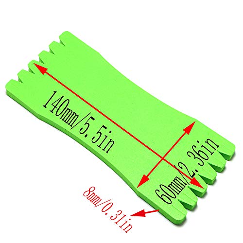 LQ Industrial Foam Line Holder 5PCS Fishing Line Sponge Winding Board Accessories Rig Winders