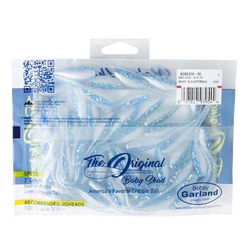 Bobby Garland Baby Shad 50-Count Bulk Pack - color: Blue Ice
