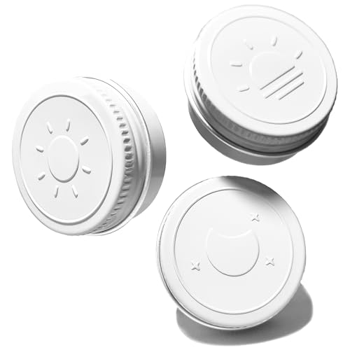 Extra Small Single Pill Box for Purse (3 Pack), Aluminum Screw Top Pill Container, 3 Times a Day Portable Waterproof Single Pill Case for Vitamins, Fish Oils, Supplements (White) - color: White