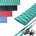 Heat Shrink tubing, Long 3.2 ft, Big Size 15-45mm, Insulation Non-Slip Waterproof (Green, 35mm) - color: Green, size: 35