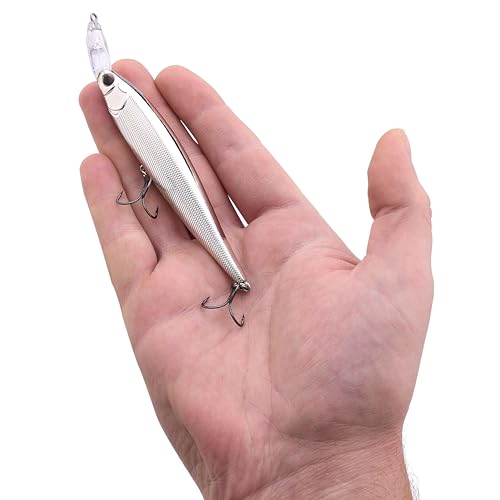 Berkley Krej Fishing Hard Bait - color: Chrome, size: 3.9 in - 100 (1/2 oz)