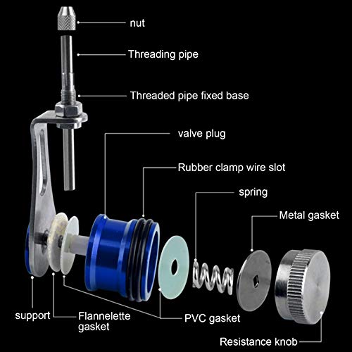 Assist Knotting Machine, Fishing Knot Tying Tool for Assist Knotting Machine Fishing Tackle Accessories (Blue), Odorkle6o8nx0gv9t-13