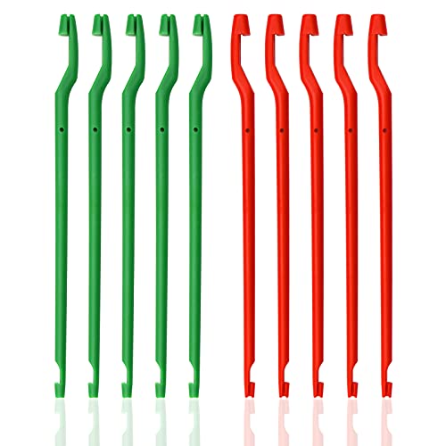 Easy Fish Hook Remover Tool 10pcs Fishing Disgorger Plastic Portable Unhook Extractor Fishing Supplies