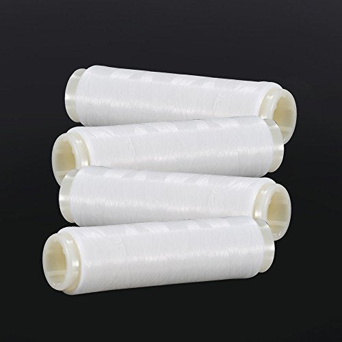 Lixada 4Pcs High Tensile Elastic Bait Thread Sea Fishing Line - size: 1