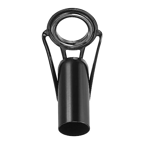 PATIKIL Fishing Rod Tip Repair Kit Stainless Steel Pole Ring Guide Replacement for Saltwater Freshwater Fishing - color: Black, size: 6-10mm