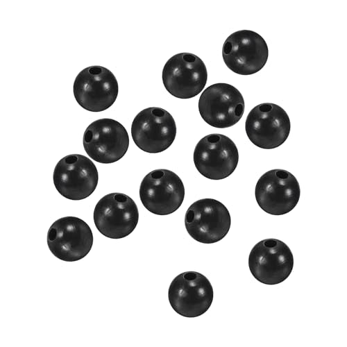 PATIKIL Fishing Beads, Soft Plastic Round Rubber Fishing Bait Eggs Rig Beads Tackle Lures Accessories with Storage Box - size: 6mm