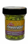 Berkley PowerBait Crappie Nibbles Dough Fishing Bait - color: Glow/Chartreuse