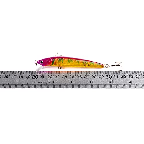 10pcs Minnow Fishing Lures Crankbaits, Fishing Hard Baits Swimbaits, Minnow Lures Topwater Lures Baits