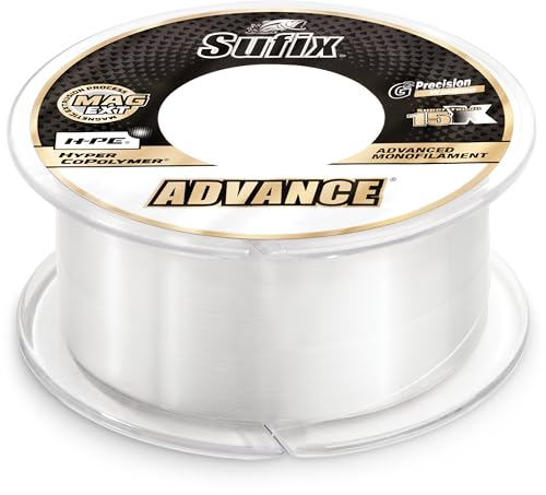 Sufix Advance Monofilament 10 lb Clear - 1200 Yds