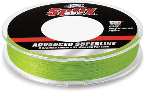 Sufix 832 Braid 50 lb Neon Lime 150 yards