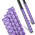 Fishing Rod Handle Grip Pole Wrap X-Tube Heat Shrink Tubing Non-Slip Insulated Abrasion Sleeve-Length:39" Diameter:25/32" (Purple) - color: Purple, size: Diamter:20mm"(25/32 inch)