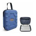 Aventik Fishing Tackle Binder Hard EVA Shell Cover Fishing Bait Organized Storage Saltwater Resistant Fishing Tackle Storage Bag(blue) - color: Blue