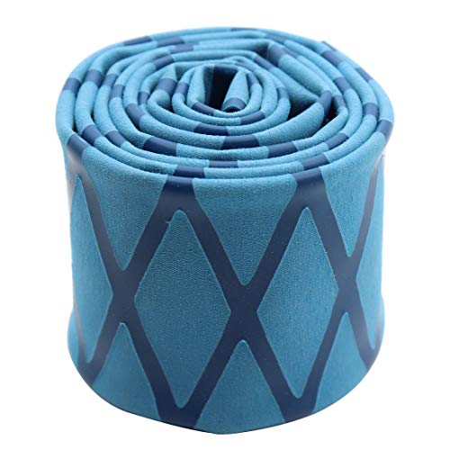 Heat Shrink Sleeve Wrap Tubing X-Tube Wrap Tubing for Fishing Rod Handle Cork with Non Slip Waterproof and Insulation 1 Meter. Diameter: 40 mm, Blue Lime2018 (Dia 40mm Blue) - color: Dia 40mm Blue