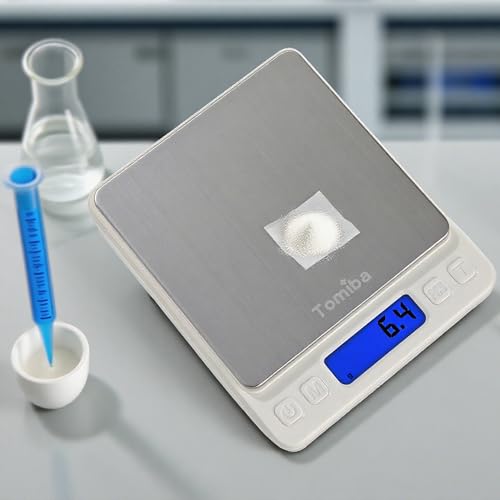 3000g Digital Touch Pocket Scale 0.01oz Resolution 2 AAA Batteries Included
