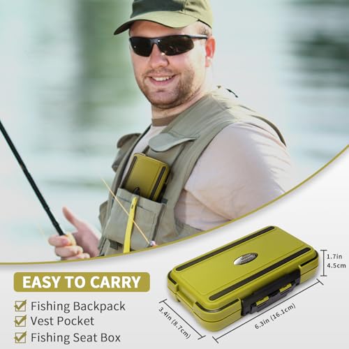 TRUSCEND Complete Fishing Accessories - Tackle Box with Tackle Included, Fishing Hooks, Jig Heads, Sinkers, Weights, Swivels, Snaps, Bobbers, Leaders - Fishing Gear Set for Bass Trout Panfish Walleye - color: ‎A-255pcs Giftable Kit