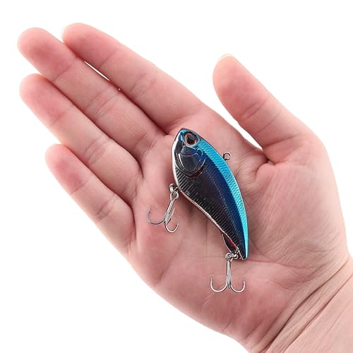 Berkley Jack - color: Blue Chrome, size: 2 1/2in - 1/2 oz