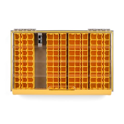 Plano EDGE 3700 Hard Minnow Box, Stores 30-50 Fishing Baits, with Rust-Preventive Rustricor, Dri-Loc Watertight Seal, WaterWick, Transparent DuraView Lid, Storage for Hard Bait and Lures - style: 3700 Hard Minnow