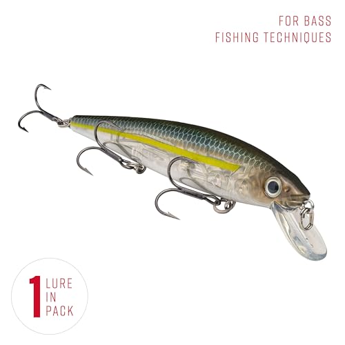 Strike King KVD Jerkbait 3 Hook - color: Sexy Ghost Minnow, size: 4.75 inch (Pack of 1)