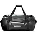 Buffalo Gear Waterproof Duffle Bag 40L 60L 80L Roll-top Dry Bag Heavy Duty Waterproof Duffel Travel Bag for Kayaking Rafting Boating Fishing Camping - color: Black, size: 80L