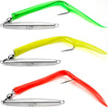 Diamond Jigs Saltwater Fishing Lures Sinking Metal Spoons, Casting Trolling Jigging Lures Bottom Surf Fishing Jigs for Bluefish, Striped bass, Tuna, Salmon, Deep Sea, Ocean - color: 1 oz - 3 Pcs