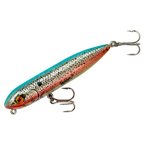 Heddon Zara Spook Topwater Fishing Lure - Legendary Walk-The-Dog Lure - color: G-Finish Blue Shad, style: Zara Puppy (1/4 Oz)