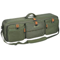 QualyQualy Fly Fishing Rod Travel Case, Heavy-Duty Fly Rod Bag Padded Protection & Portable Travel Fishing Rod Case with Shoulder Strap