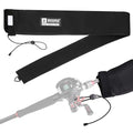 Booms Fishing Neoprene Rod Sleeve: Fishing Pole Sleeve - Protective Rod Socks with Hanging Loop & Adjustable Lanyard - RS8/9 Floating Pole Covers for Casting/Trolling, Spinning, Fly Rods - size: 68", style: Casting/Trolling