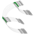 Fishing Leader Fishing Rigs, Luroad 6/12/18 Pcs Nylon-Coated Lines with Swivels Snap Beads, Stainless Steel Hooks Crimps Saltwater Freshwater for Fishing Lovers Angler, 1 Arm/ 2 Arms - color: D.2 Arm-Green-6pcs