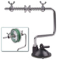 Fishing Line Spooler Winder, Adjustable Fishing Reel Spooler Spooling Station for Spinning Casting Reels - color: with Suction Cup