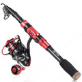 Sougayilang Fishing Pole with Spinning Reel Portable Fishing Rod Reel Combos - size: 2.7M/8.86FT Rod with 3000 Reel, style: Only Rod and Reel