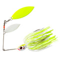 BOOYAH Pikee Spinner-Bait Fishing Lure for Pike and Musky, 1/2 Ounce - color: Shadtreuse