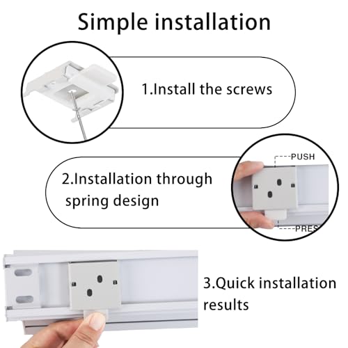 coolaroo Replacement Parts - Outside Mounted Blinds Curtain Rod Bracket Attachment, Vertical Blinds Replacement Parts, Deer Blind Brackets & mini Blind Brackets for Blinds Replacement - color: White, size: 2 SET