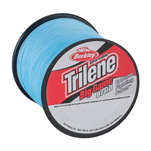 Berkley Trilene Big Game Braid Fishing Line - color: Ocean Blue, size: 65lb - 328yd